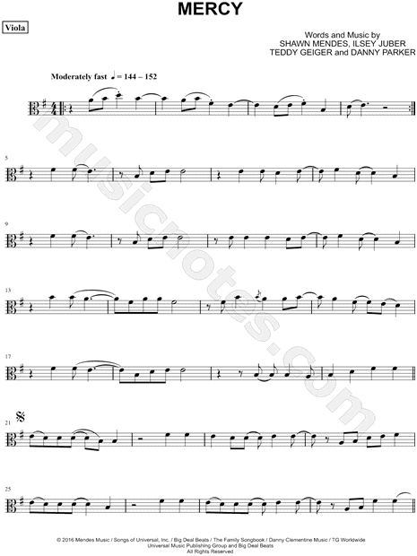 Collection: Mercy - Viola & Piano