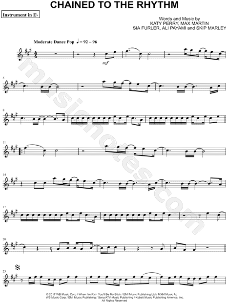 Collection: Chained to the Rhythm - Eb Instrument & Piano