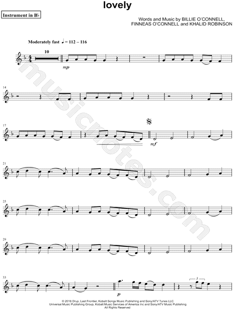 Collection: lovely - Bb Instrument & Piano