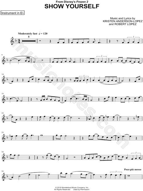 Collection: Show Yourself - Eb Instrument & Piano