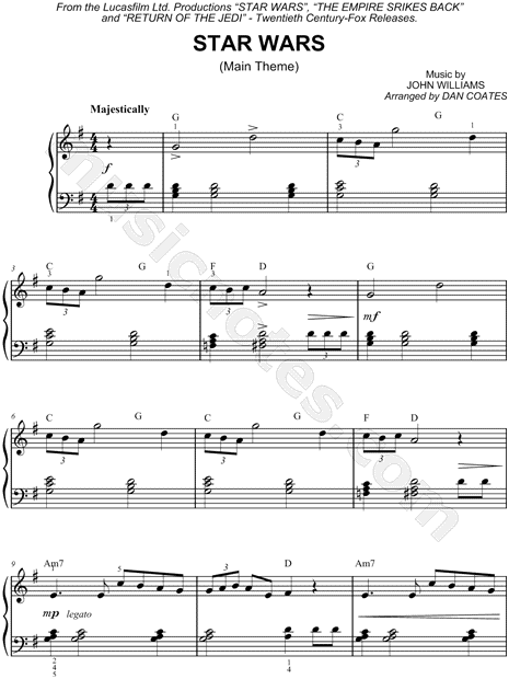 Collection: Star Wars Essentials Collection: Easy Piano