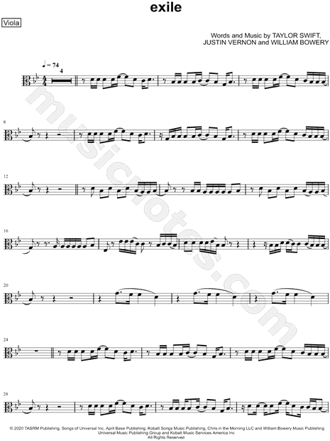 Collection: exile - Viola & Piano