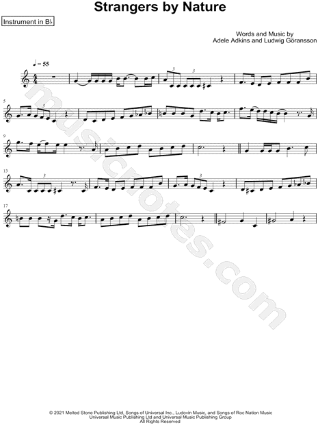 Collection: Strangers by Nature - Bb Instrument & Piano