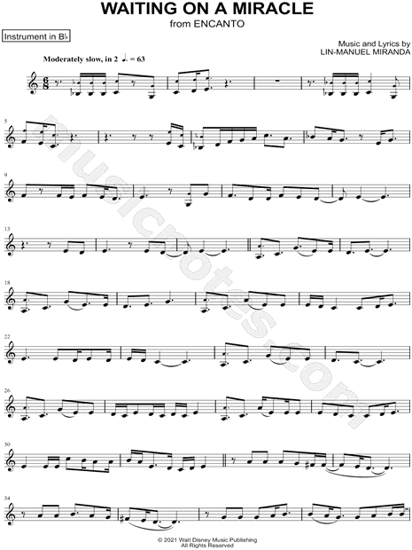 Collection: Waiting on a Miracle - Bb Instrument & Piano
