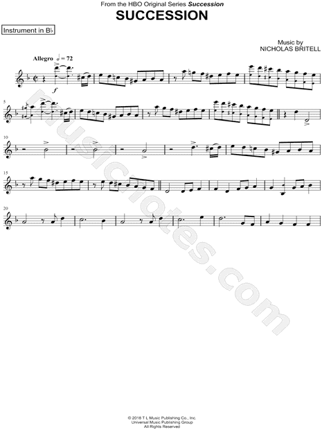 Collection: Succession - Bb Instrument & Piano