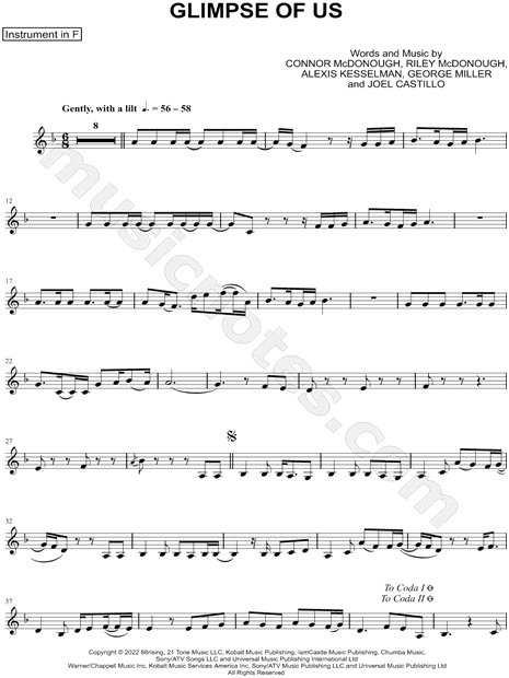 Collection: Glimpse of Us - F Instrument & Piano