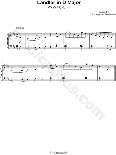 Collection: 6 Ländler, WoO 15