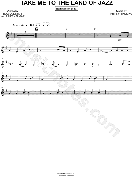 Collection: Take Me to the Land of Jazz - Eb Instrument & Piano