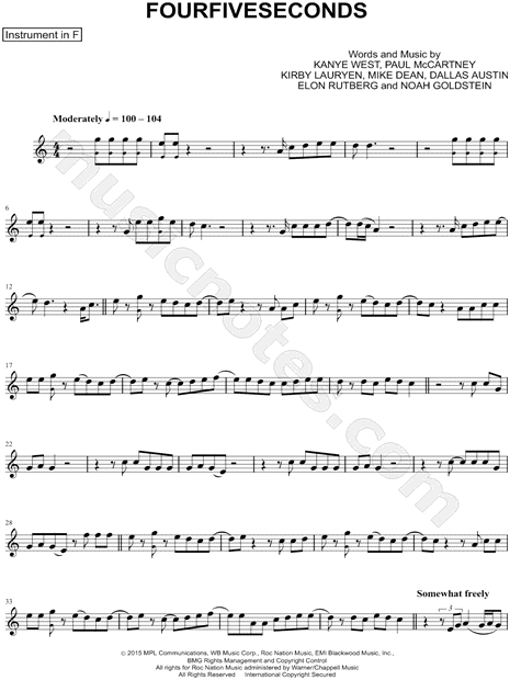 Collection: FourFiveSeconds - F Instrument & Piano