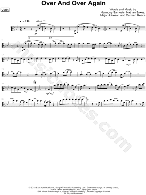 Collection: Over and Over Again - Viola & Piano