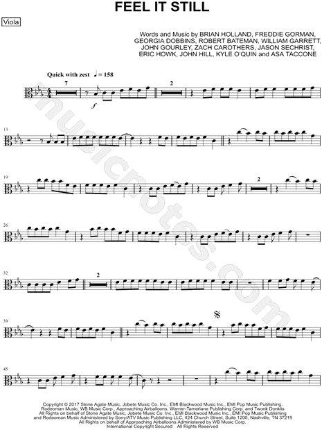 Collection: Feel It Still - Viola & Piano