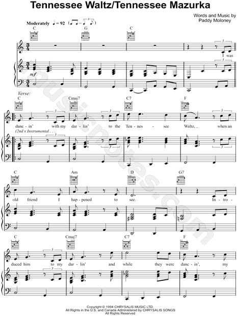 Tennessee Waltz / Tennessee Mazurka