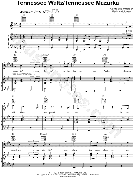 Tennessee Waltz / Tennessee Mazurka