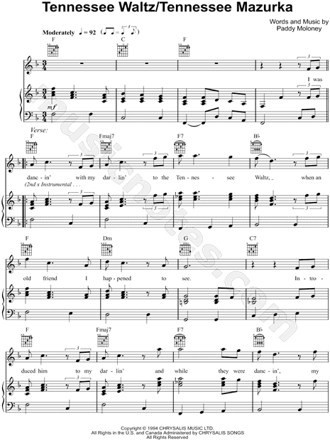 Tennessee Waltz / Tennessee Mazurka