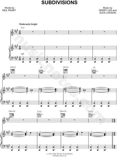 Subdivisions