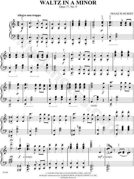 Waltz In A Minor