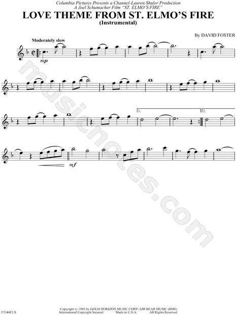 Love Theme From St. Elmo's Fire