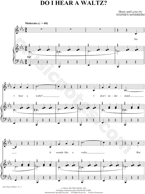 Do I Hear a Waltz?