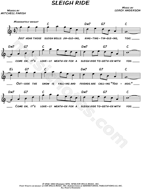 Sleigh Ride