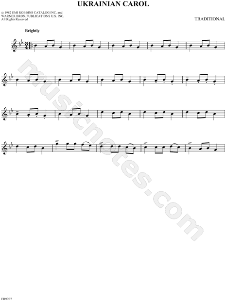 Ukrainian Carol