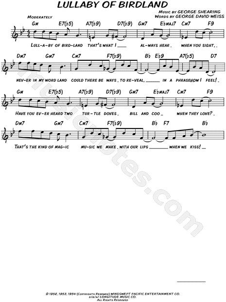 Lullaby of Birdland