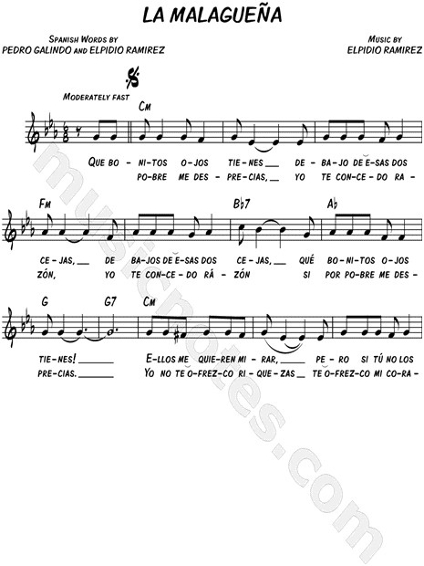 Malagueña Salerosa (La Malagueña)
