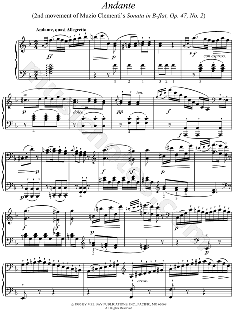 Sonata in B-Flat, Opus 47, No. 2: II. Andante