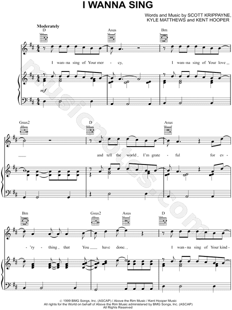 I Wanna Sing