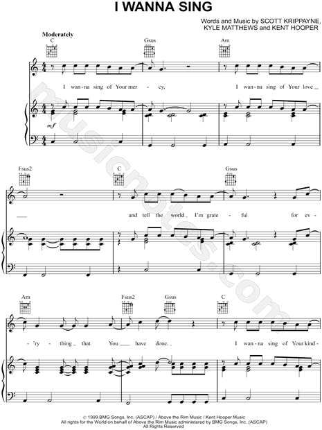 I Wanna Sing