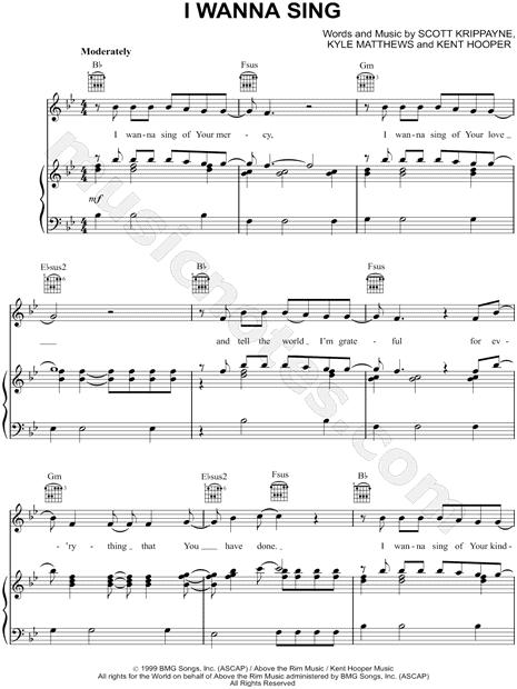 I Wanna Sing