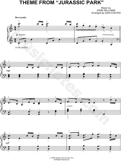 Theme from Jurassic Park