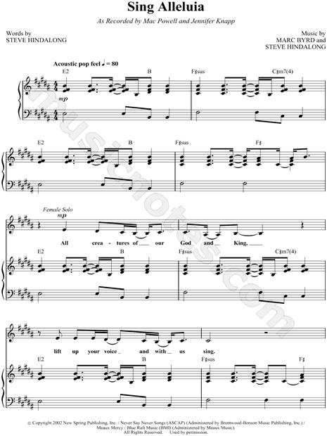 Sing Alleluia