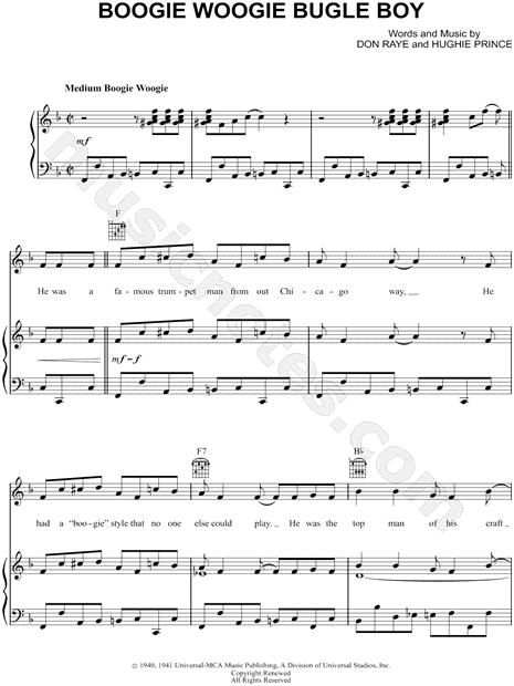 Boogie Woogie Bugle Boy
