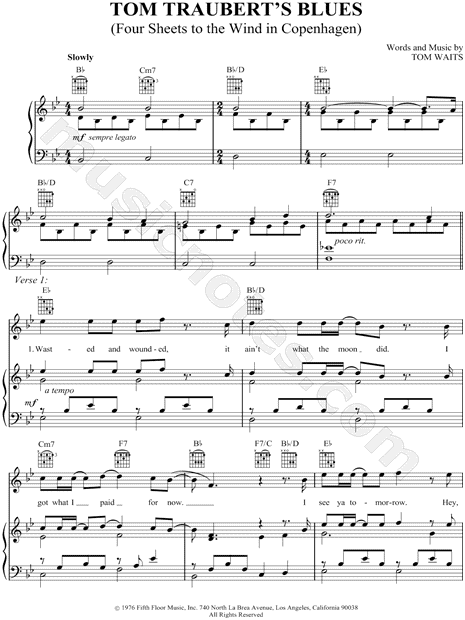Tom Traubert's Blues