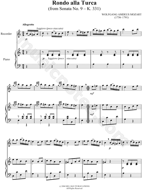 Rondo Alla Turca