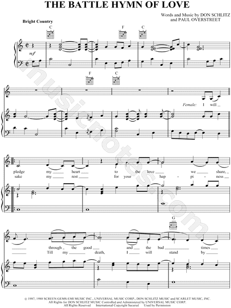The Battle Hymn of Love