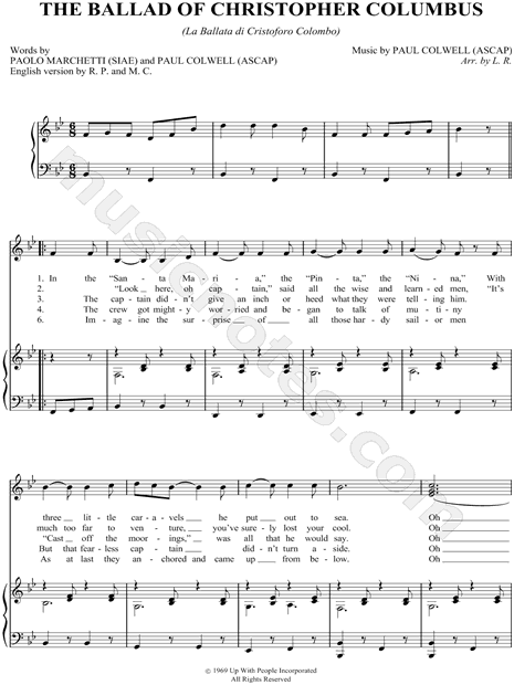 The Ballad of Christopher Columbus