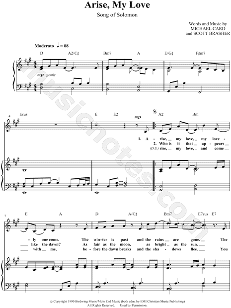 Arise, My Love