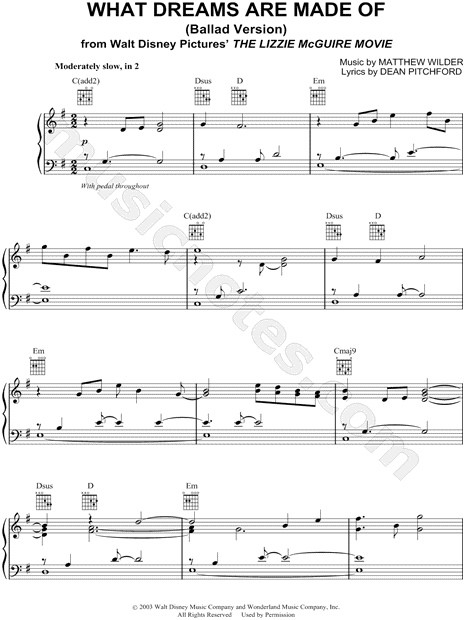 What Dreams Are Made Of (Ballad Version)