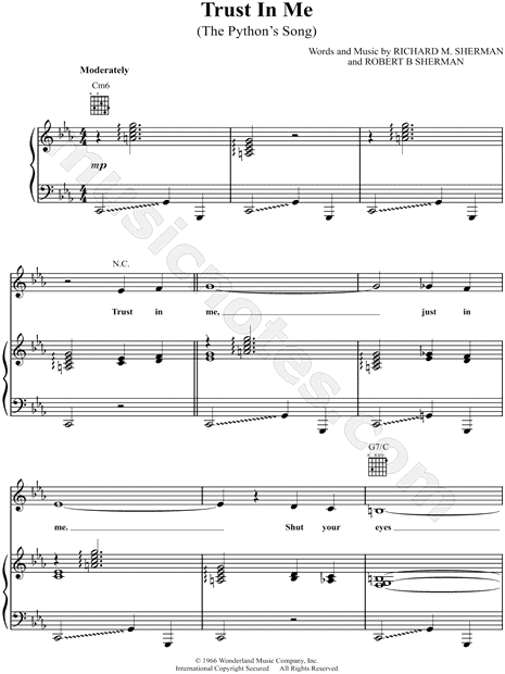 Trust In Me (The Python's Song)