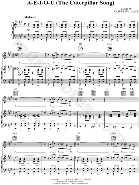 A-E-I-O-U (The Caterpillar Song)