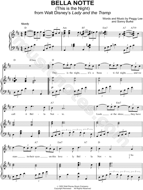 Bella Notte (This is the Night)
