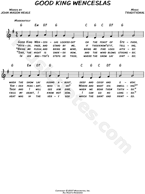 Good King Wenceslas