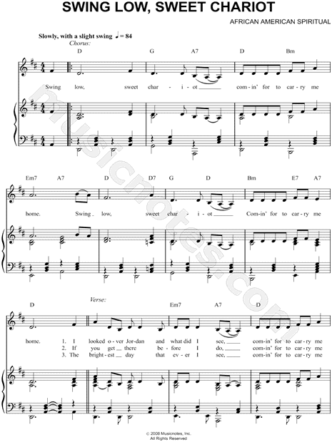 Swing Low, Sweet Chariot