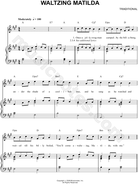 Waltzing Matilda