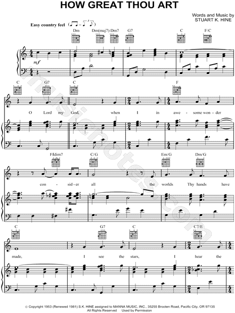 How Great Thou Art