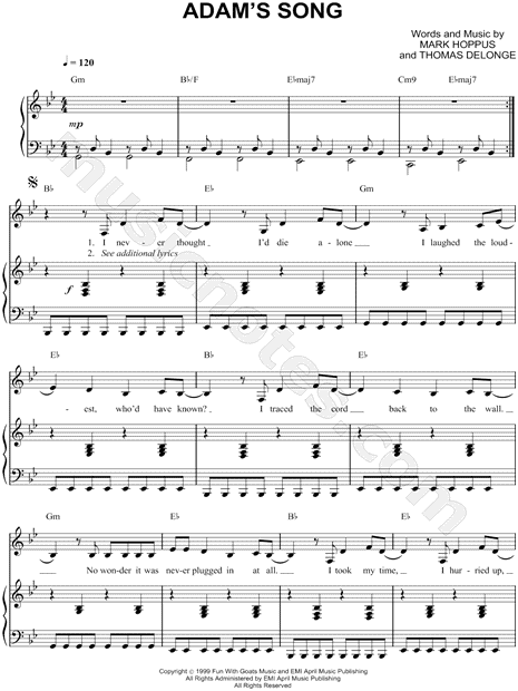 Adam's Song