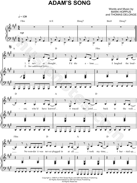 Adam's Song