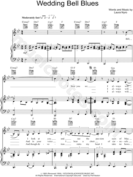 Wedding Bell Blues