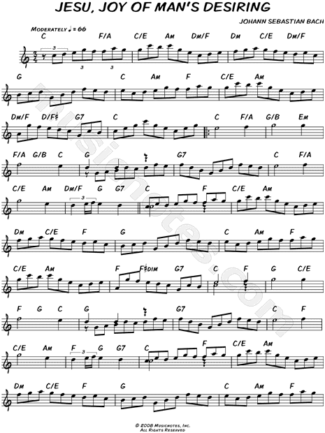 Jesu, Joy of Man's Desiring